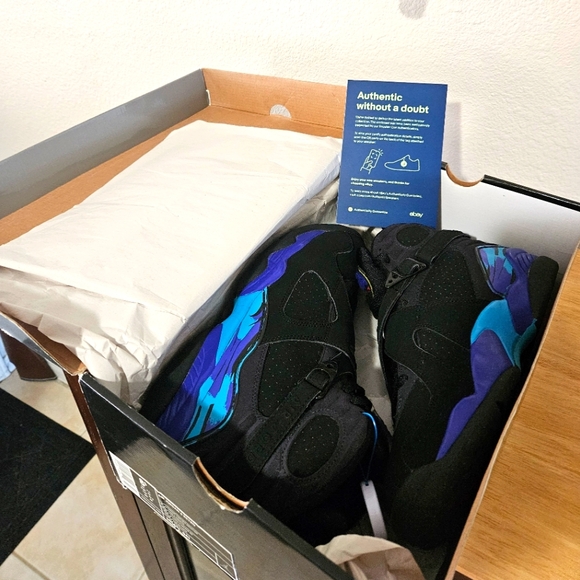 Air Jordan 8 Retro Aqua 2007 men's size 8.5 - Picture 16 of 16